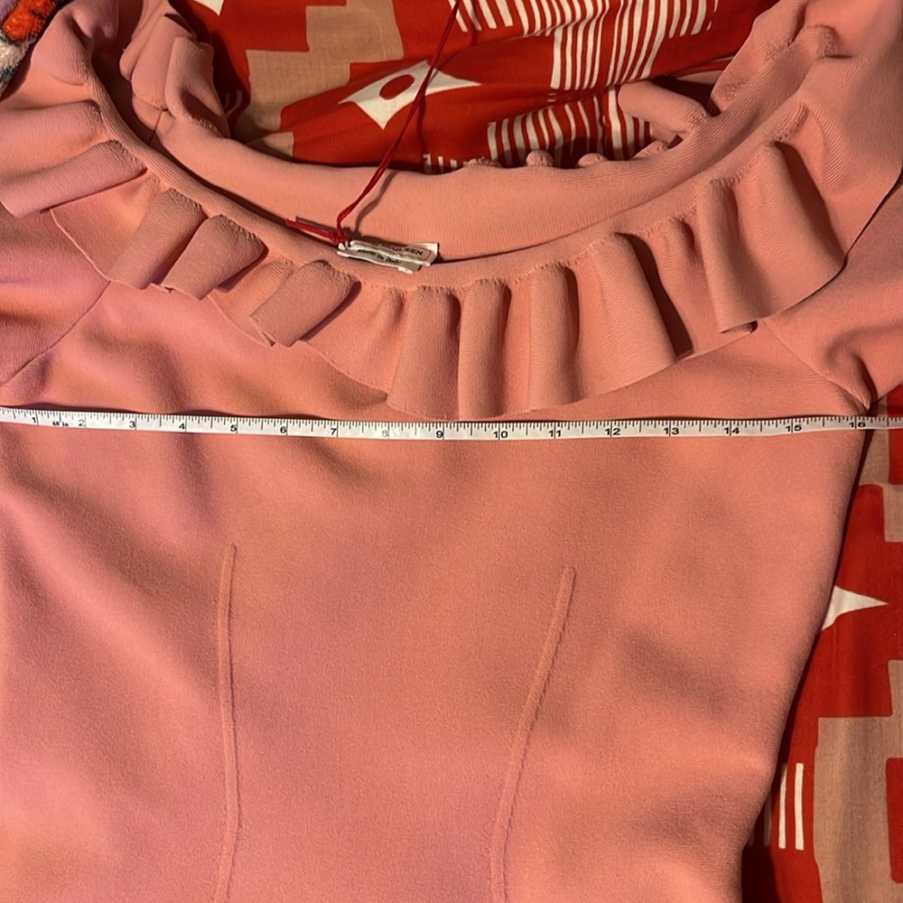 Alexander McQueen Off the Shoulder Skater Dress NWT - Picture 8 of 8